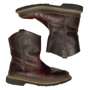 Georgia Boot Kids Brown Leather Boots